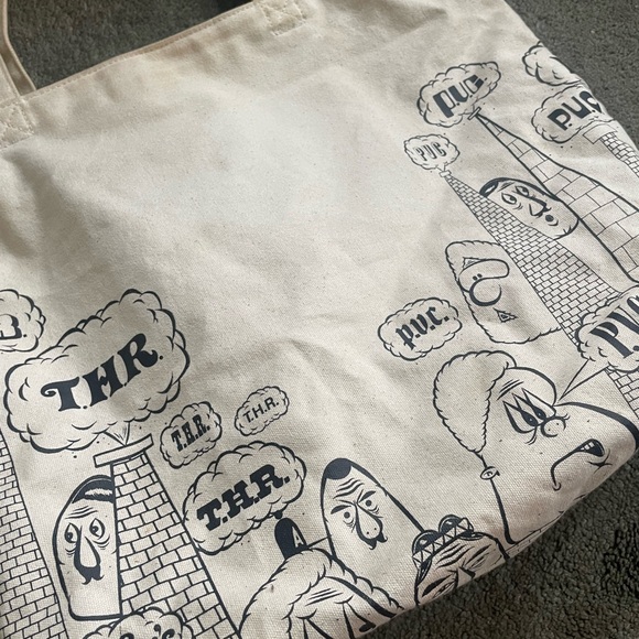 BARRY MCGEE TOTE BAG Uniqlo Canvas Shopper - Picture 4 of 6